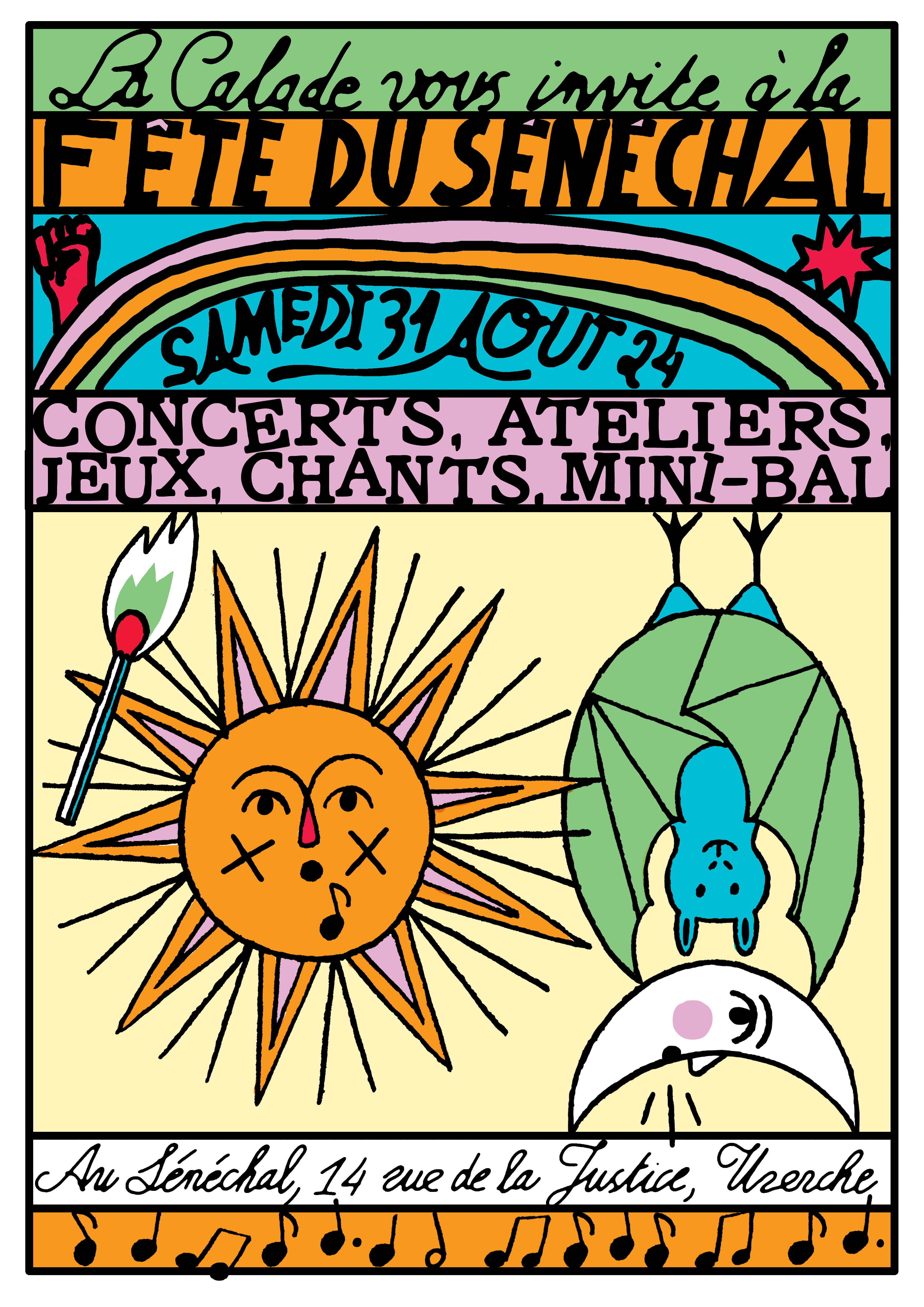 Affiche Fête du Sénéchal #1